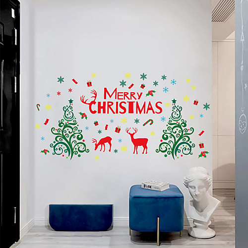 

Christmas Tree Wall Stickers Decorative Wall Stickers, PVC Home Decoration Wall Decal Wall Decoration / Removable 30902CM