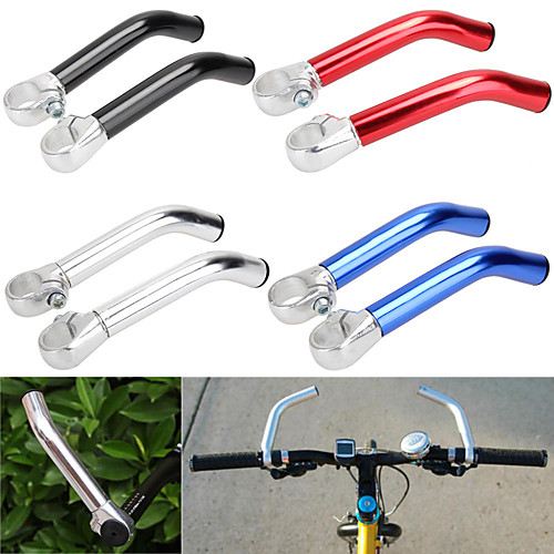 

2019 new 1pair 22.2mm bike bicycle alloy aluminum handlebar handle bar ends mountain bike nonslip mtb mountain bike bicycle end handlebar