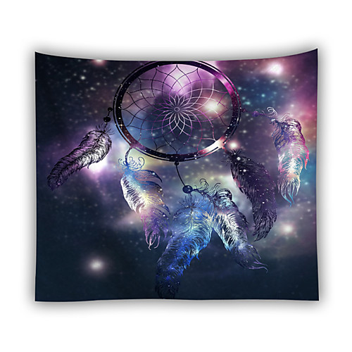 

Wall Tapestry Art Decor Blanket Curtain Picnic Tablecloth Hanging Home Bedroom Living Room Dorm Decoration Polyester Starry Dream Catcher