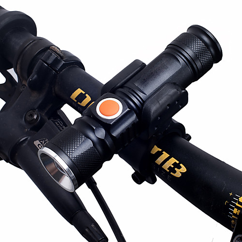 

Dual LED Bike Light LED Flashlights / Torch Front Bike Light Headlight Bicycle Cycling Multiple Modes Super Bright Portable Adjustable 18650 1000 lm Rechargeable Chargeable USB White Camping / Hiking