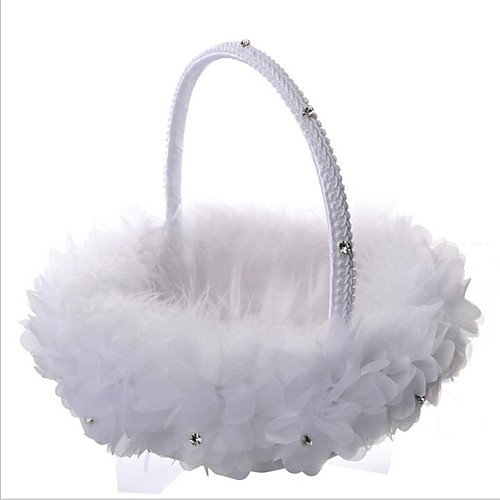 

Western Wedding Supplies Wedding Flower Boy Portable Flower Basket 1pc