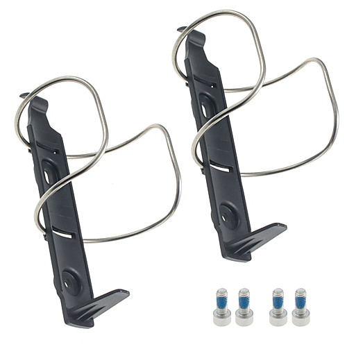 

ASIR Bike Water Bottle Cage Cycling For Cycling Bicycle Road Bike Mountain Bike MTB Folding Bike Recreational Cycling Fixed Gear Bike Silver plated steel Stainless Steel Steel Alloy Titanium