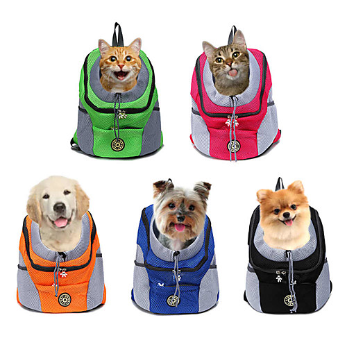 

Dog Cat Pets Carrier Bag & Travel Backpack Dog Backpack Travel Casual Casual / Daily Fashion Nylon Baby Pet puppy Small Dog Outdoor Hiking Black Fuchsia Orange