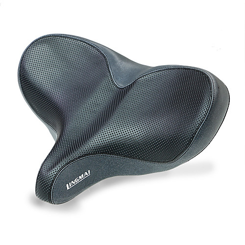 

oversized comfort bike seat comfortable replacement bike saddle memory foam soft bike saddle waterproof universal fit bicycle seat for women men & #40;b-indoor bike seat& #41;
