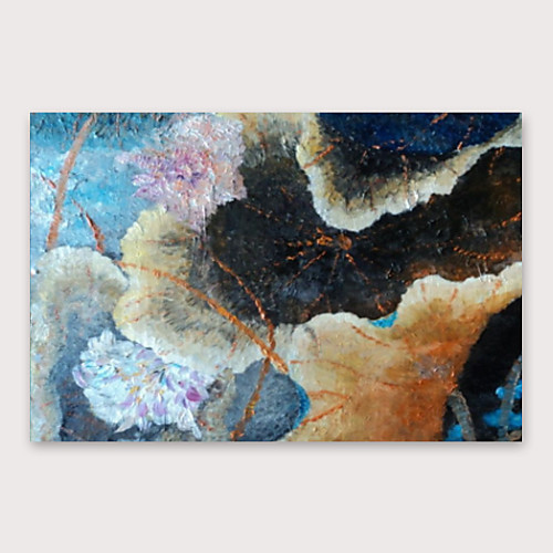 

Oil Painting Hand Painted Vertical Abstract Landscape Modern Stretched Canvas