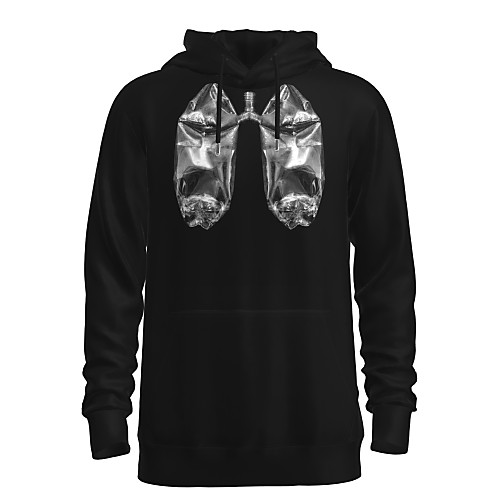 

Men's Pullover Hoodie Sweatshirt Graphic 3D Daily 3D Print Basic Hoodies Sweatshirts Black