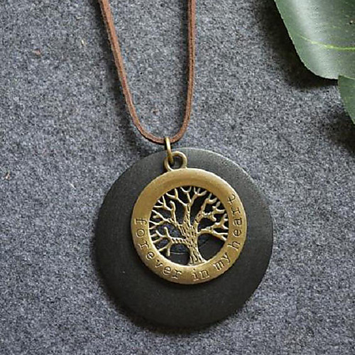 

Choker Necklace Chains Long Necklace Women's Unique Design Trendy Romantic Boho Cute Cool Black Coffee 95 cm Necklace Jewelry for Street Gift Daily Promise Festival / Charm Necklace