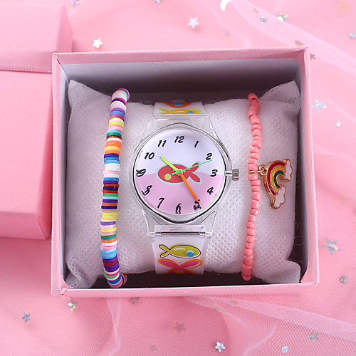 

Kids Quartz Watches Analog Quartz Novelty Stylish Colorful Chronograph Cute Creative / Rubber