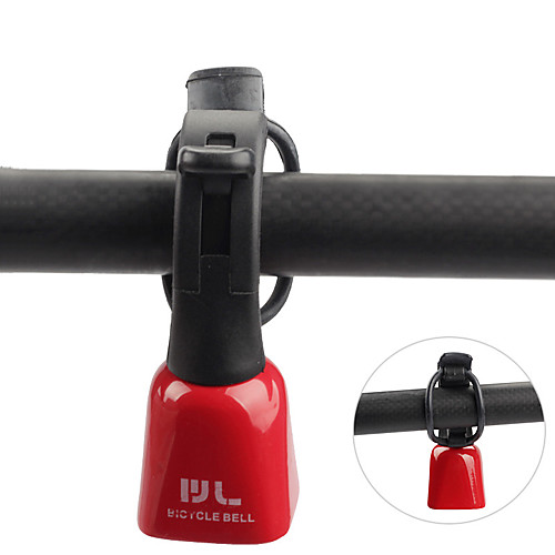 

bike bell - mountain bike bell - mtb bell - alerts wildlife hikers other mountain bikers - not suggest smooth paved bicycle path- for mountain biking and trail users - bike activates sound red