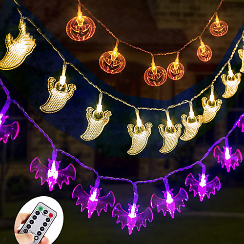 

Halloween Party Toys LED Lighting String Lights 3 pcs Ghost Pumpkin Bat Remote Control / RC PVC Kid's Adults Trick or Treat Halloween Party Favors Supplies