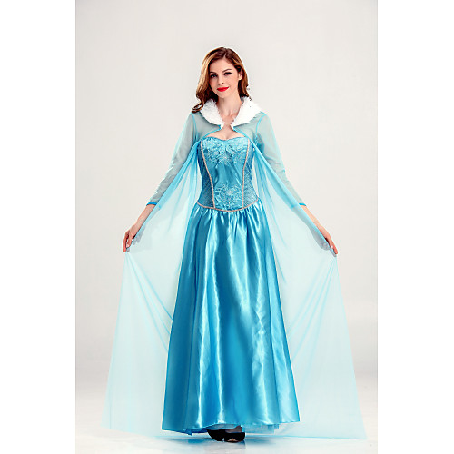 

Princess Cinderella Movie / TV Theme Costumes Dress Cosplay Costume Women's Vacation Dress Halloween Festival / Holiday Terylene Women's Easy Carnival Costumes Patchwork