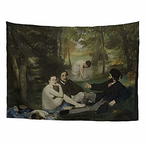 

Oil Painting Style Wall Tapestry Art Decor Blanket Curtain Hanging Home Bedroom Living Room Decoration Famous Craft