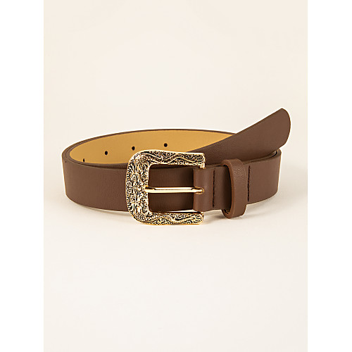

Women's Vintage Waist Belt - Solid Colored