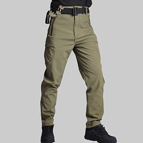 

Men's Basic Outdoor Slim Daily Tactical Cargo Pants Camouflage Full Length Black Army Green Khaki