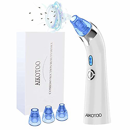 

blackhead remover blackhead vacuum, blackhead vacuum suction remover—blackhead extractor tool set with 4 replaceable suction heads, facial blackhead vacuum