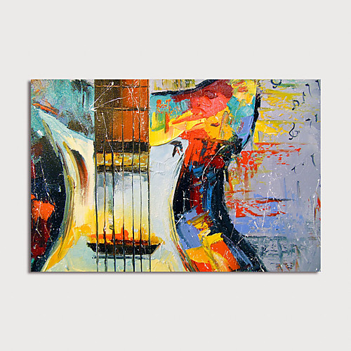 

Oil Painting Hand Painted Horizontal Abstract Modern Stretched Canvas