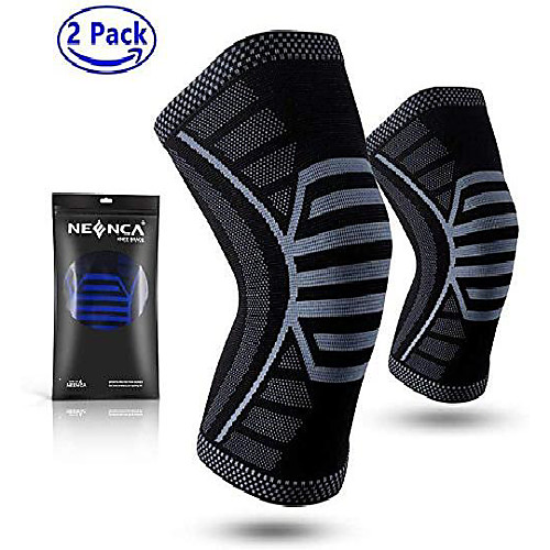 

knee brace,compression knee sleeve support for men & women,running,arthritis,acl,joint pain relief,meniscus tear,knee pain recovery,sports - pair wrap