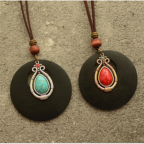 

Choker Necklace Chains Long Necklace Women's Unique Design Romantic Trendy Boho Cute Cool Red Light Green 90 cm Necklace Jewelry for Street Gift Daily Promise Festival / Charm Necklace