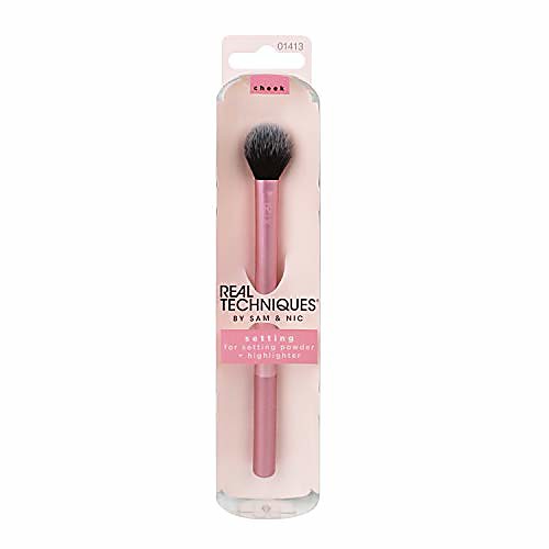 

professional setting makeup brush, helps lock in foundation and concealer