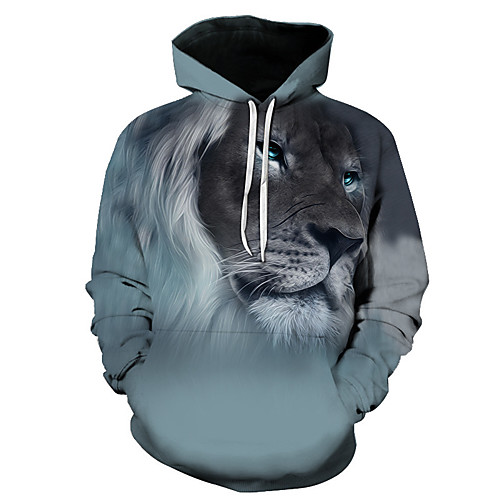 

Men's Pullover Hoodie Sweatshirt Graphic Hooded Daily Weekend 3D Print Basic Casual Hoodies Sweatshirts Long Sleeve Dark Gray