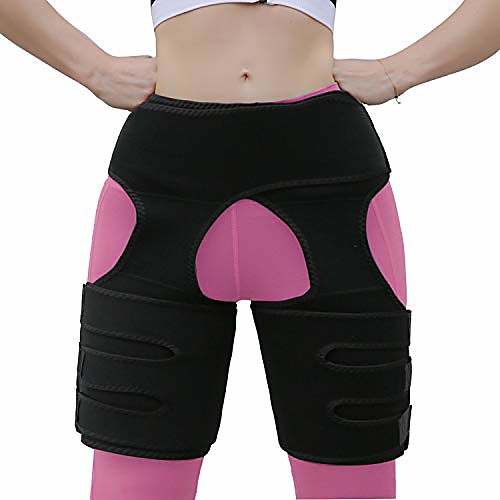 

womens waist trainer groin hip brace sciatica suppor ultra light thigh trimmer thigh shaper high waist eraser shapeware booty belt