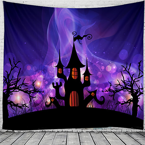 

Classic Theme / Halloween Wall Decor 100% Polyester Classic / Psychedelic Wall Art, 150100 cm Decoration