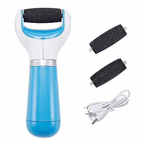 

electronic foot file - usb rechargeable foot file - electric foot callus remover kit for cracked heels and dead skin