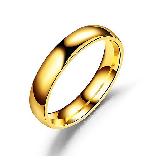 

Ring Retro Gold Alloy Simple European Fashion 1pc 6 7 8 9 10 / Couple's