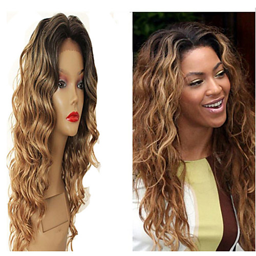 

Synthetic Wig Curly Asymmetrical Wig Very Long Brown Synthetic Hair 26 inch Women's Classic Exquisite Fluffy Brown
