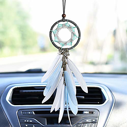 

Boho Dream Catcher Handmade Gift Wall Hanging Decor Art Ornament Craft Feather 387cm for Kids Bedroom Wedding Festival