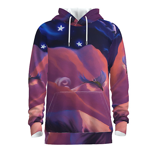 

Men's Daily Pullover Hoodie Sweatshirt Graphic Animal Hooded Basic Hoodies Sweatshirts Long Sleeve Blushing Pink