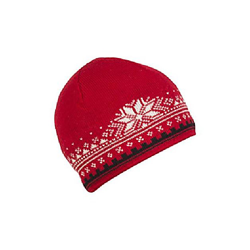 

anniversary hat, raspberry/black/off white