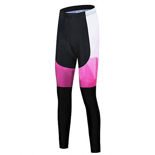 

Women's Cycling Tights Cycling Pants Winter Bike Bottoms Breathable Quick Dry Sports Gradient Pink Clothing Apparel Relaxed Fit Bike Wear / Micro-elastic / Athleisure