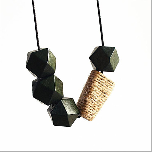 

Choker Necklace Beaded Necklace Chains Women's Resin Unique Design Romantic Trendy Boho Cute Cool Light Green 90 cm Necklace Jewelry for Street Gift Daily Promise Festival / Long Necklace