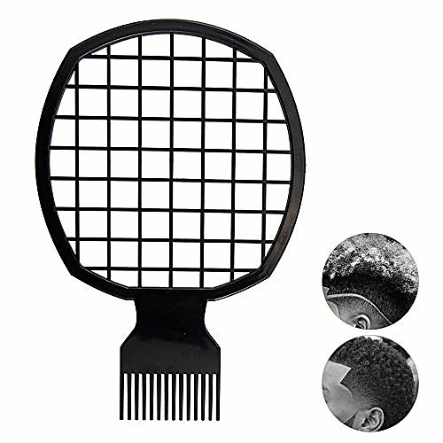 

afro twist comb portable two-in-one hair comb for natural twists curls coils dreads hair styling tool for black african (thicker)