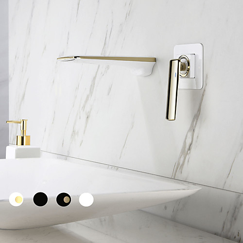 

Bathroom Sink Faucet - Waterfall Painted Finishes Other Single Handle One HoleBath Taps