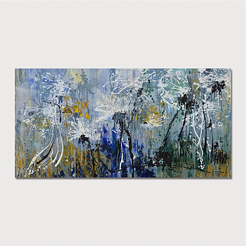 

Oil Painting Hand Painted Horizontal Abstract Modern Stretched Canvas