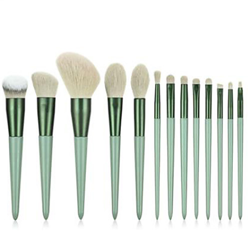 

Professional Makeup Brushes 13pcs Professional Soft Full Coverage Comfy Artificial Fibre Brush Wooden / Bamboo for Eyeliner Brush Makeup Brush Eyeshadow Brush