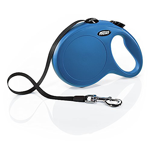 

new classic tape retractable leash, blue, large/26'