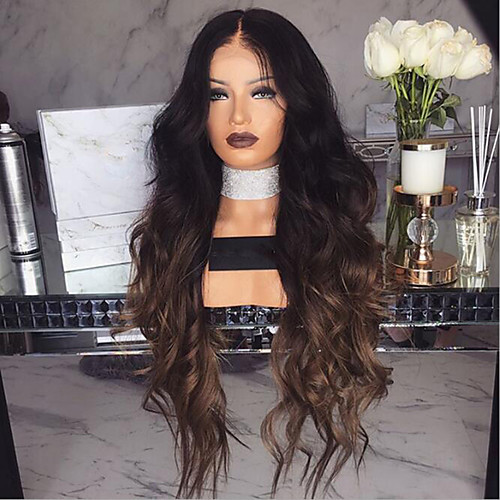

Synthetic Wig Curly Deep Wave Middle Part Wig Long Dark Brown Synthetic Hair 30 inch Women's Soft Party Classic Dark Brown