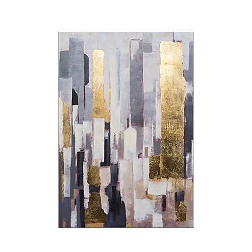 

Oil Painting Hand Painted Vertical Panoramic Abstract Still Life Modern Rolled Canvas (No Frame)