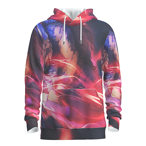 

Men's Pullover Hoodie Sweatshirt Graphic Animal Daily 3D Print Basic Hoodies Sweatshirts Blushing Pink