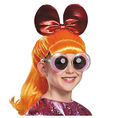 

Cosplay Wig Child Blossom Curly With Bangs Wig Long Yellow Synthetic Hair Women's Anime Cosplay Exquisite Yellow