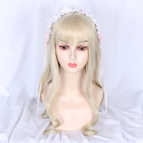 

No Brown Sweet Lolita Ōji Lolita (Boystyle) Lolita Lolita Wig 65 inch Cosplay Wigs Fashion Wig Halloween Wigs