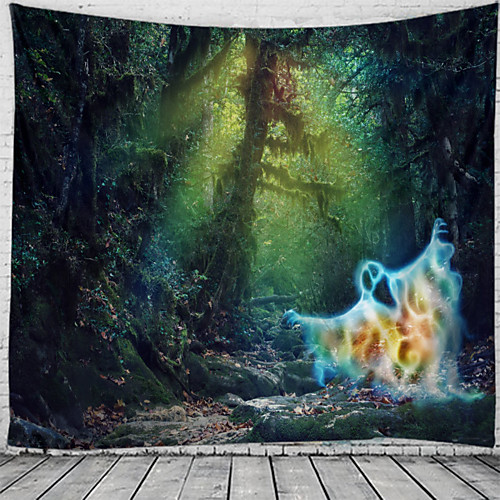 

Classic Theme / Halloween Wall Decor 100% Polyester Classic / Psychedelic Wall Art, 150100 cm Decoration