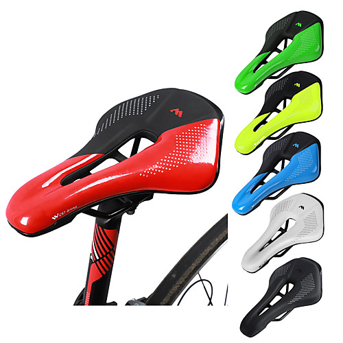 

ultralight bike saddle, non-slip extra comfort water-resistant soft bicycle cushion with breathable design for men women road bmx cycling seat