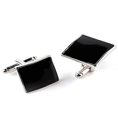 

Cufflinks Simple Basic Brooch Jewelry Blue For Daily Festival