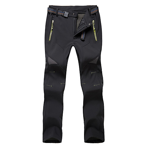 

Nuckily Men's Cycling Tights Cycling Pants Winter Bike Pants / Trousers Bottoms Thermal Warm Windproof Breathable Sports Solid Color Black / Army Green / Grey Clothing Apparel Bike Wear / Quick Dry