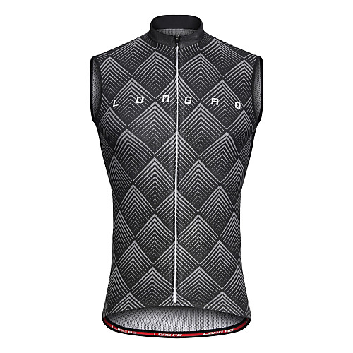 

Men's Women's Sleeveless Cycling Vest Black Bike Sports Clothing Apparel