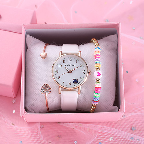 

Kids Quartz Watches Analog Quartz Modern Style Stylish Casual Chronograph Creative Casual Watch / PU Leather